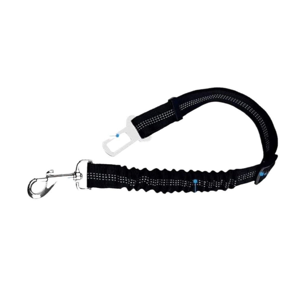 Adjustable Dog Car Seat Belt Safety Leash – Pet Safety Restraint with Universal Seatbelt Buckle