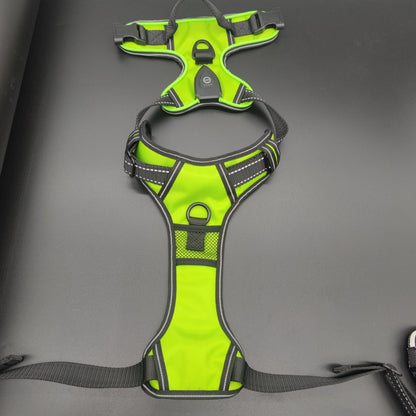 LED Luminous Pet Chest Harness Safety Belt Pet Vest