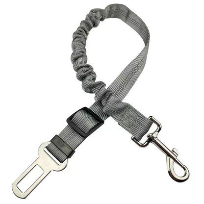 Adjustable Dog Car Seat Belt Safety Leash – Pet Safety Restraint with Universal Seatbelt Buckle