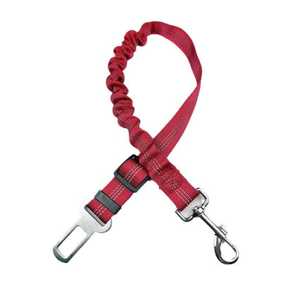 Adjustable Dog Car Seat Belt Safety Leash – Pet Safety Restraint with Universal Seatbelt Buckle