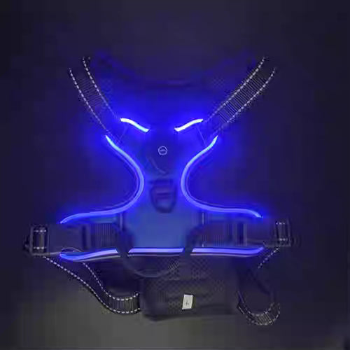 LED Luminous Pet Chest Harness Safety Belt Pet Vest