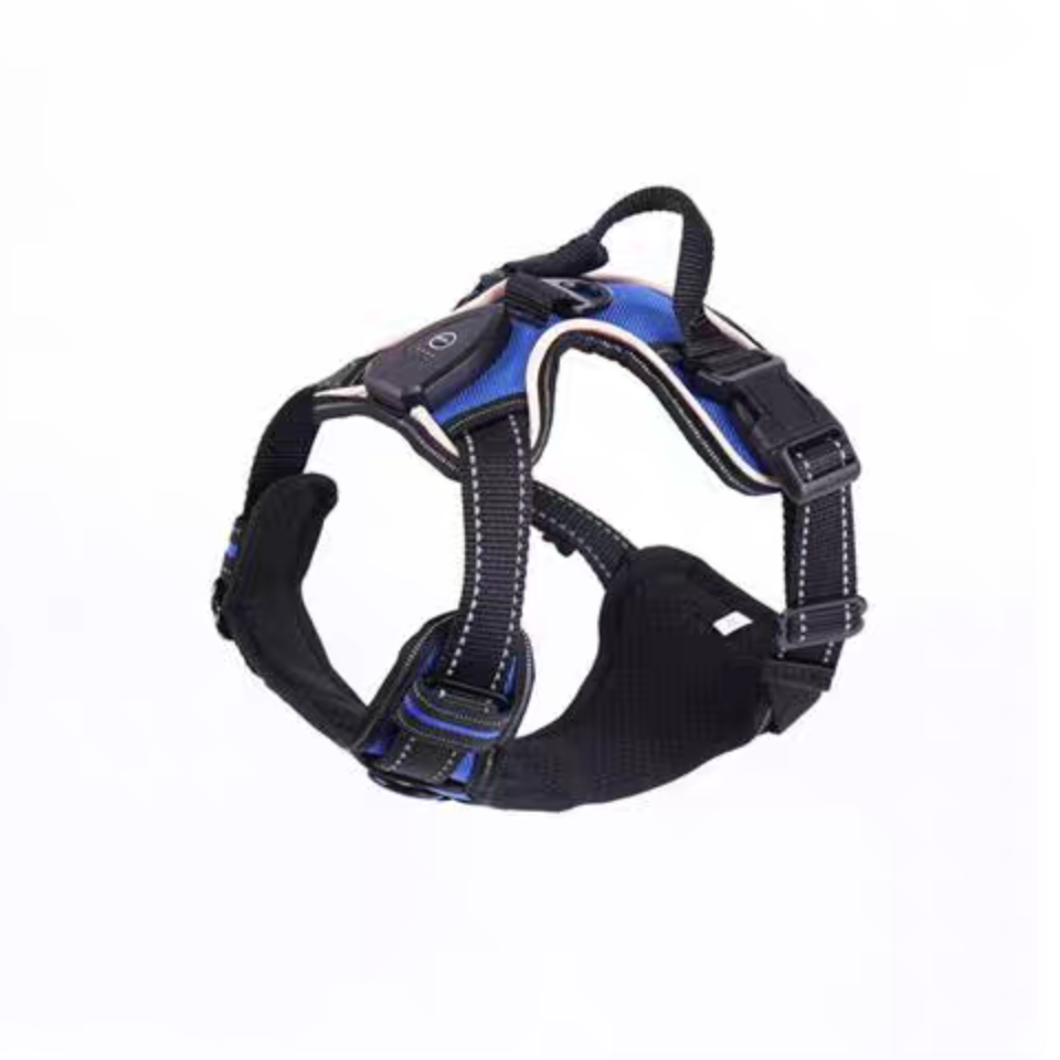 LED Luminous Pet Chest Harness Safety Belt Pet Vest